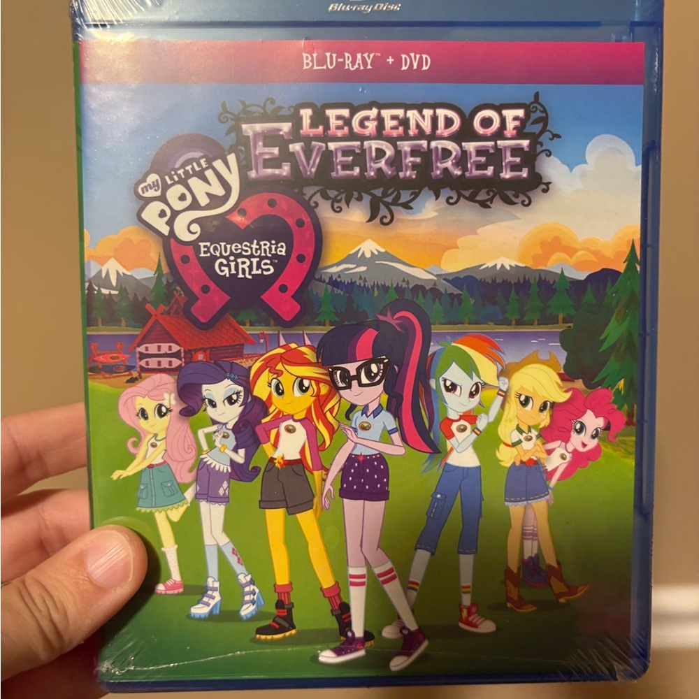 My Little Pony: Legend of Everfree Blu-Ray + DVD Brand New Unopened